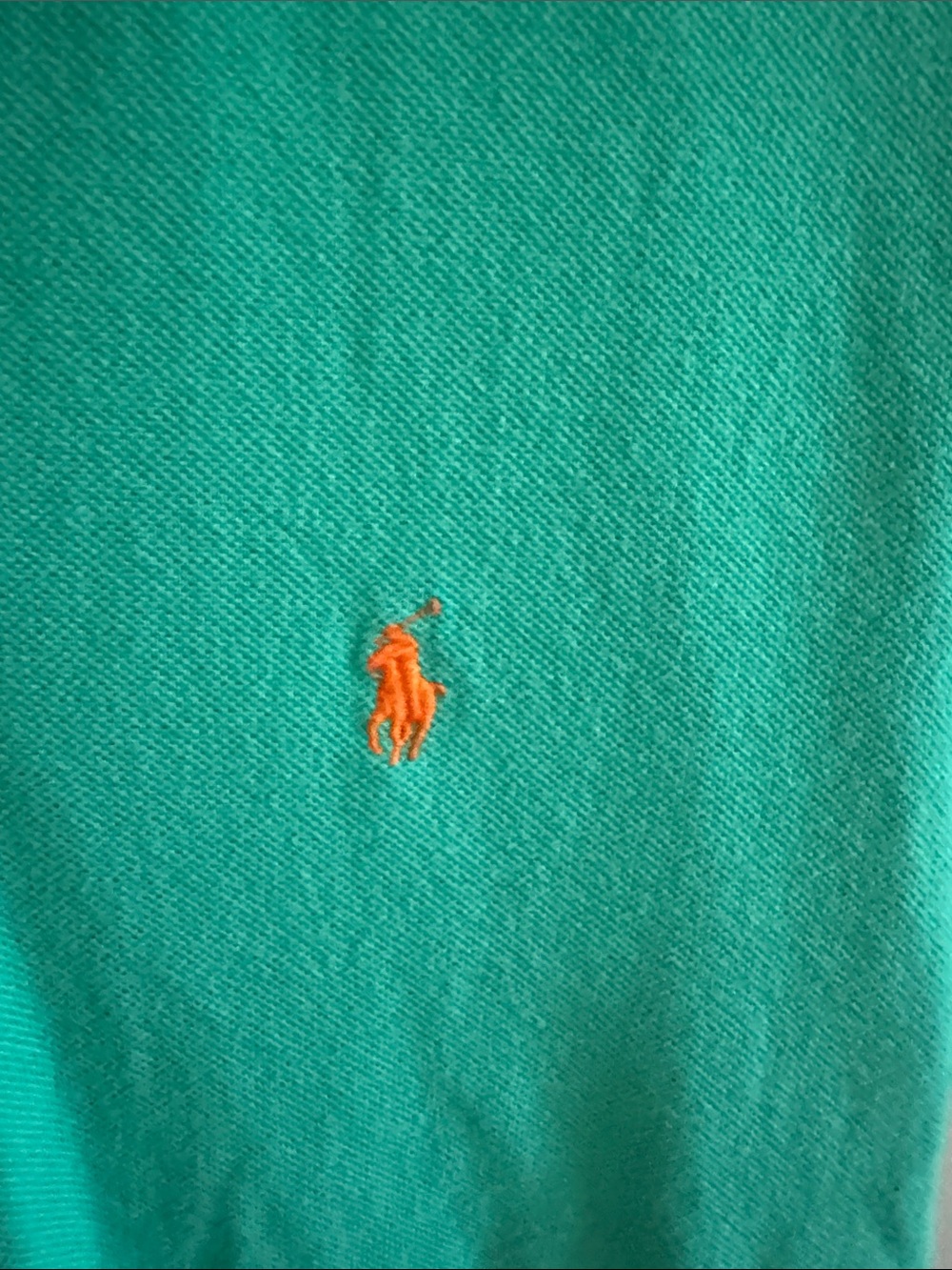 Lot Of 2 Polo by Ralph Lauren Boys L Blue & Green Short-Sleeve Polo Shirts - Picture 7 of 9